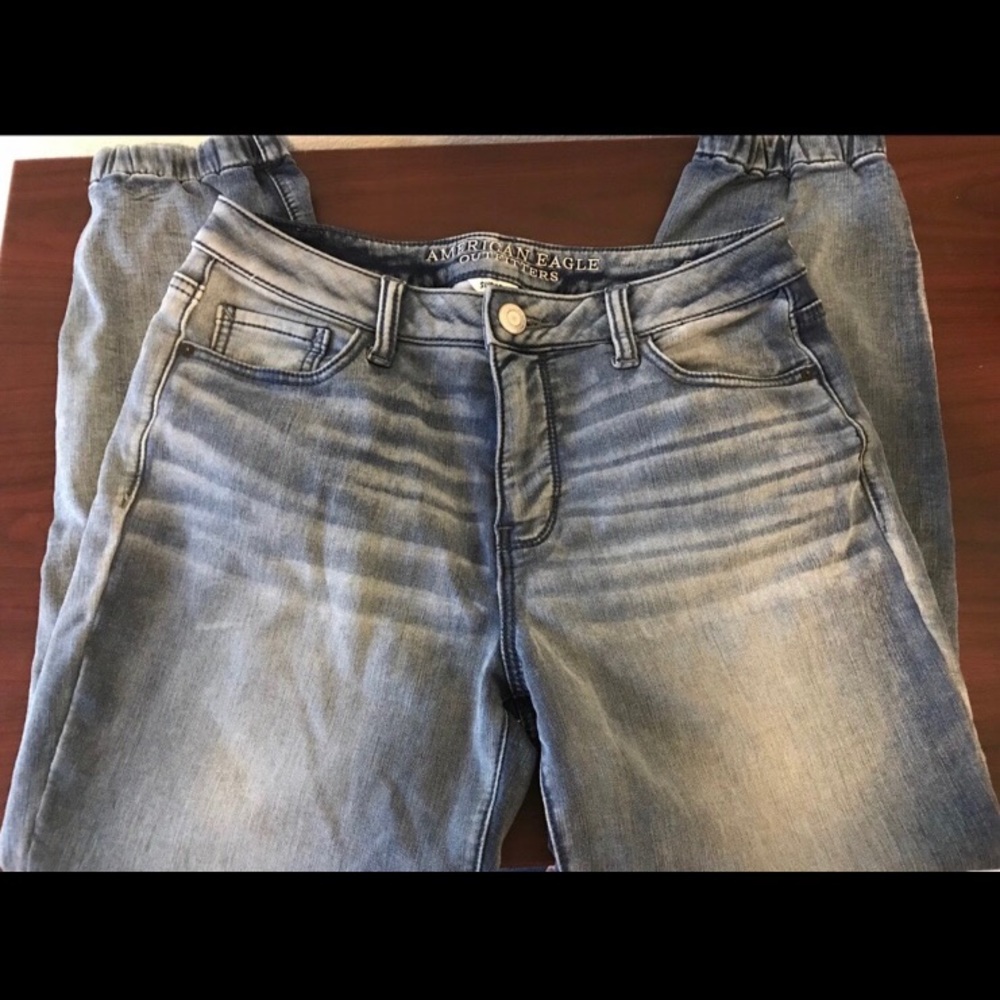 Lined joggers Capri length